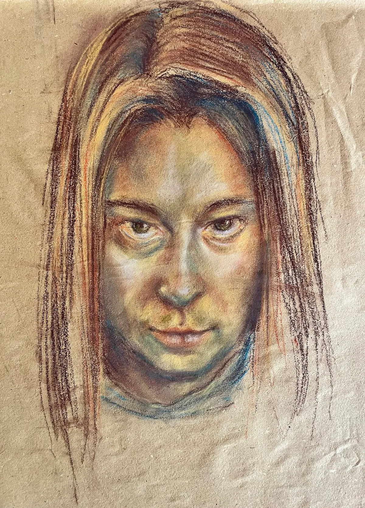 Autoritratto colorato