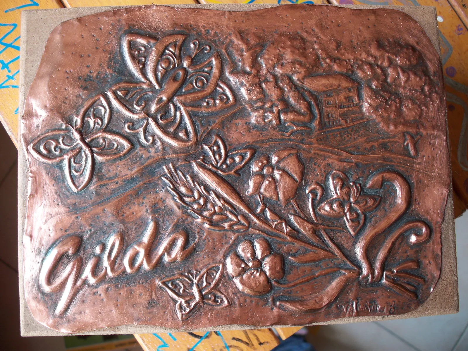 Cofanetto sbalzato personalizzato