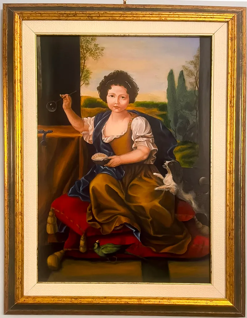 Copia di Marie-Anne de Bourbon (1666-1739) Mademoiselle de Blois