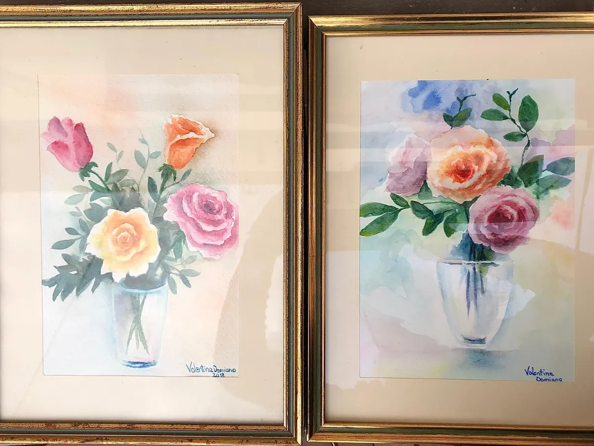 Fiori ad acquerello