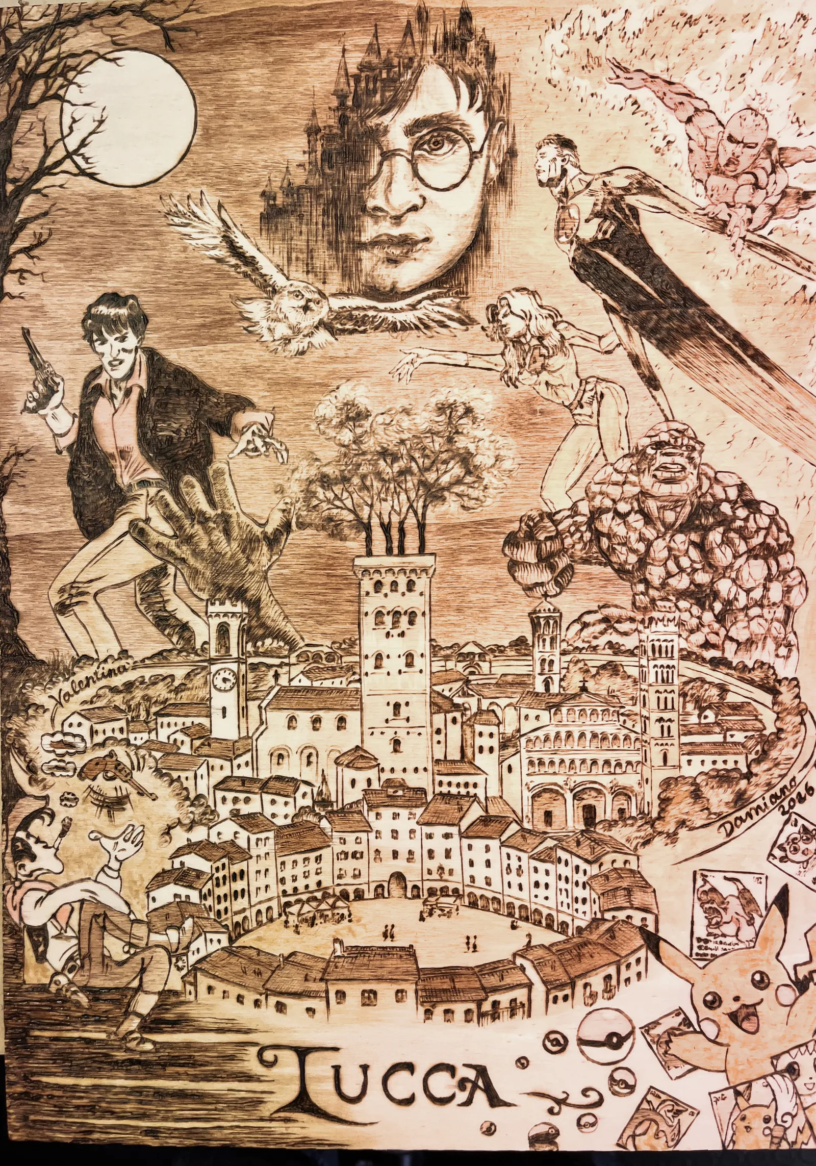 Harry Potter, Dylan Dog e Fantastici 4 a Lucca